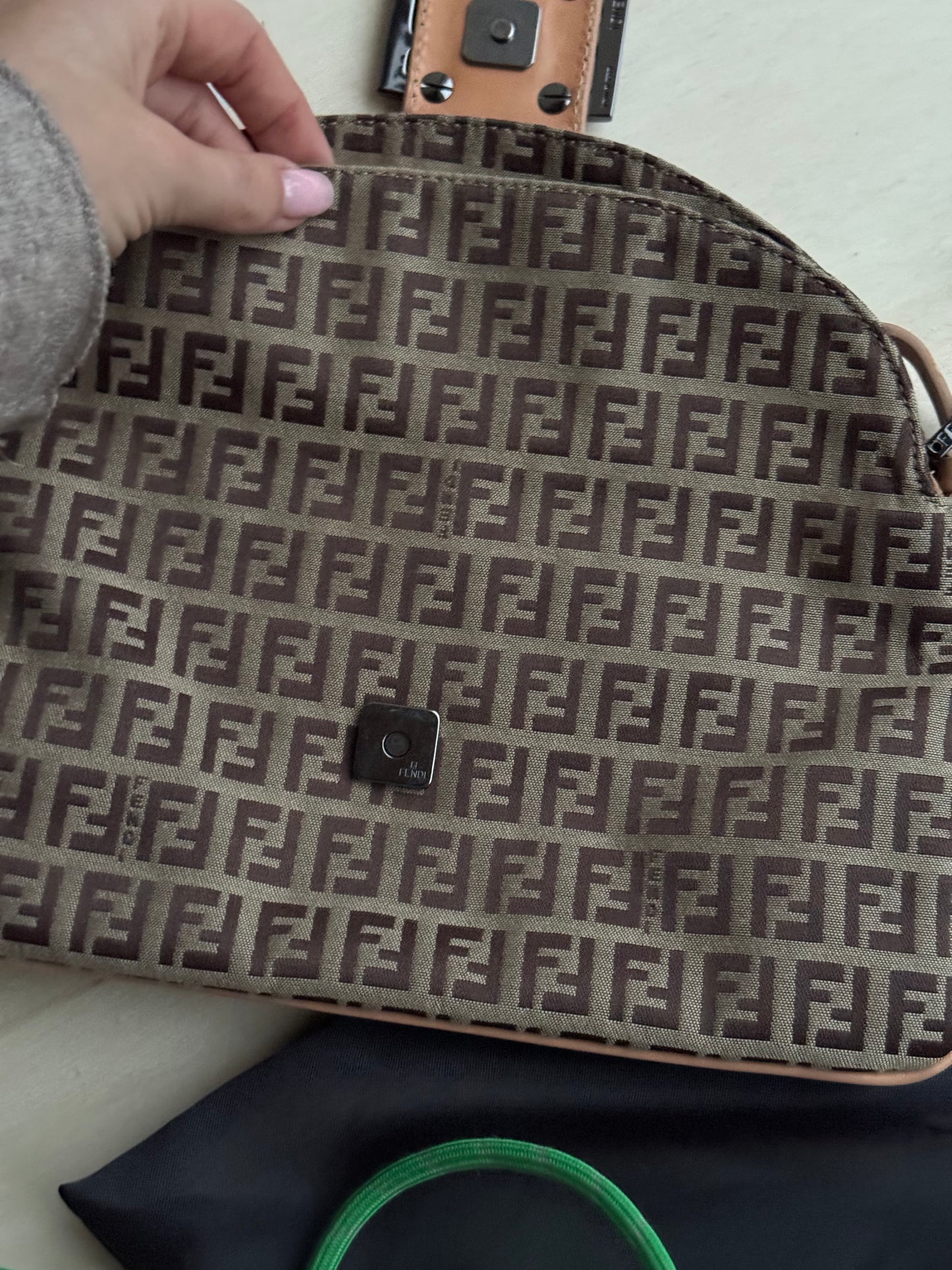 Fendi baguette Monogram