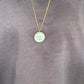 Collana con bottone Chanel