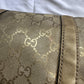 Gucci Vintage Bauletto Monogram Gold