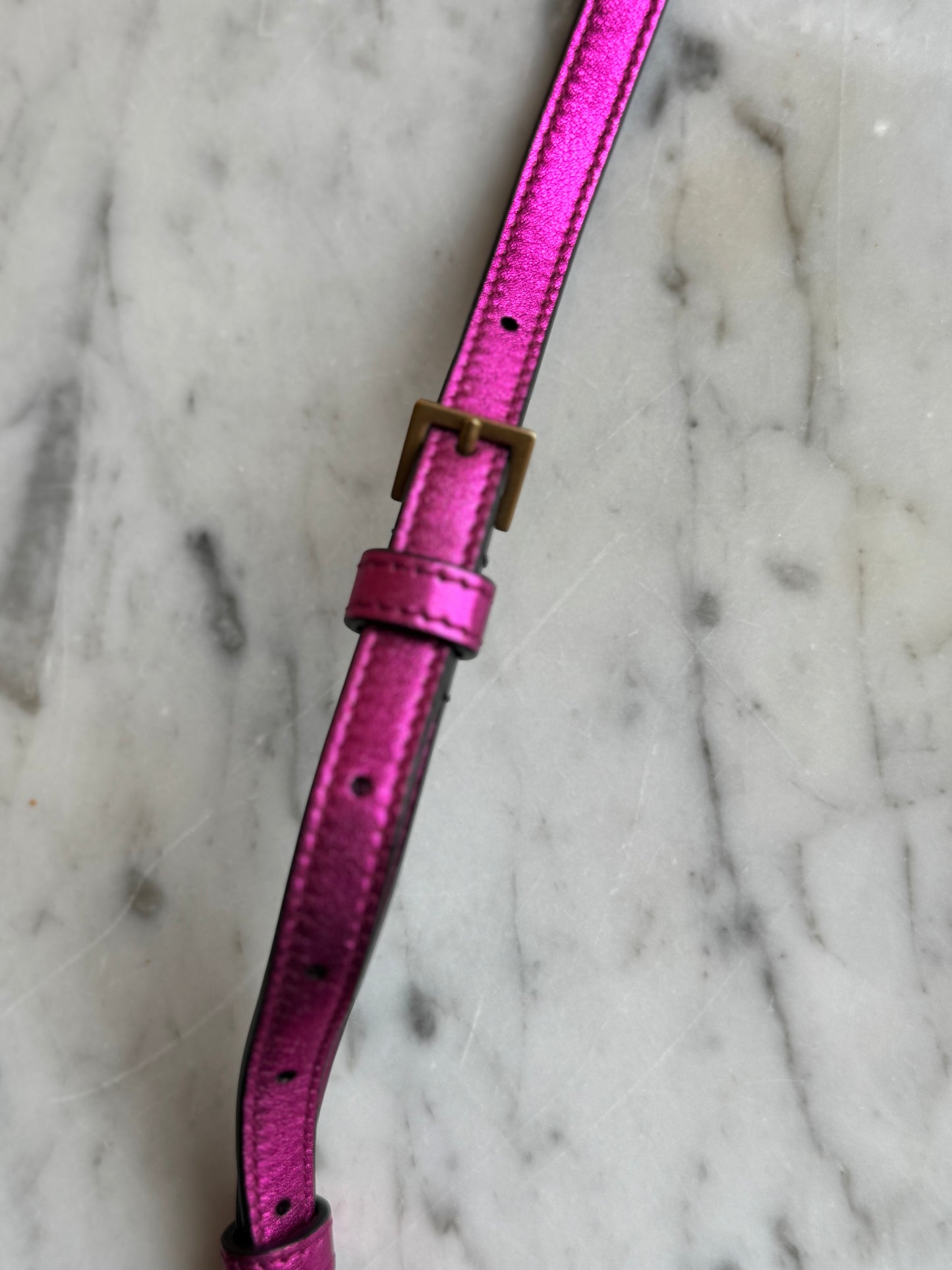 Pochette cuore Saint Laurent