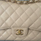 Chanel Jumbo caviar beige
