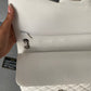 Chanel jumbo caviar edizione limitata bianca