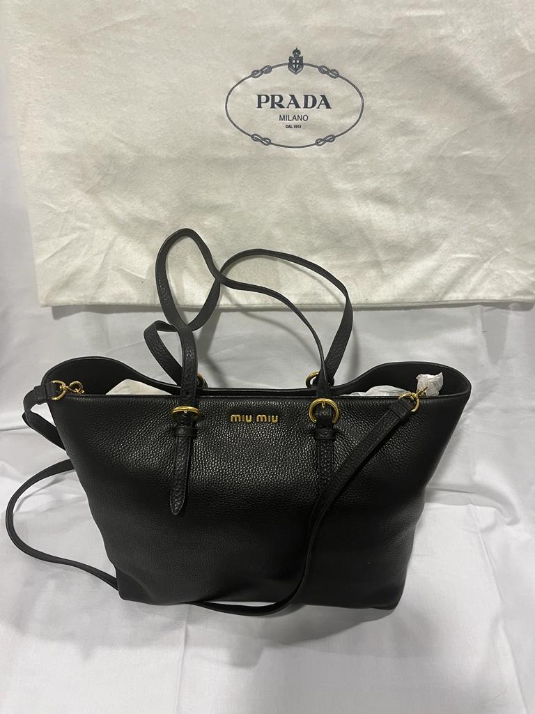 Miu miu in pelle nera