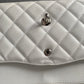 Chanel jumbo caviar edizione limitata bianca