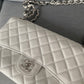 Chanel jumbo caviar edizione limitata bianca