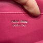 Miu miu matelassè fucsia