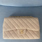 Chanel Jumbo caviar beige