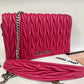 Miu miu matelassè fucsia
