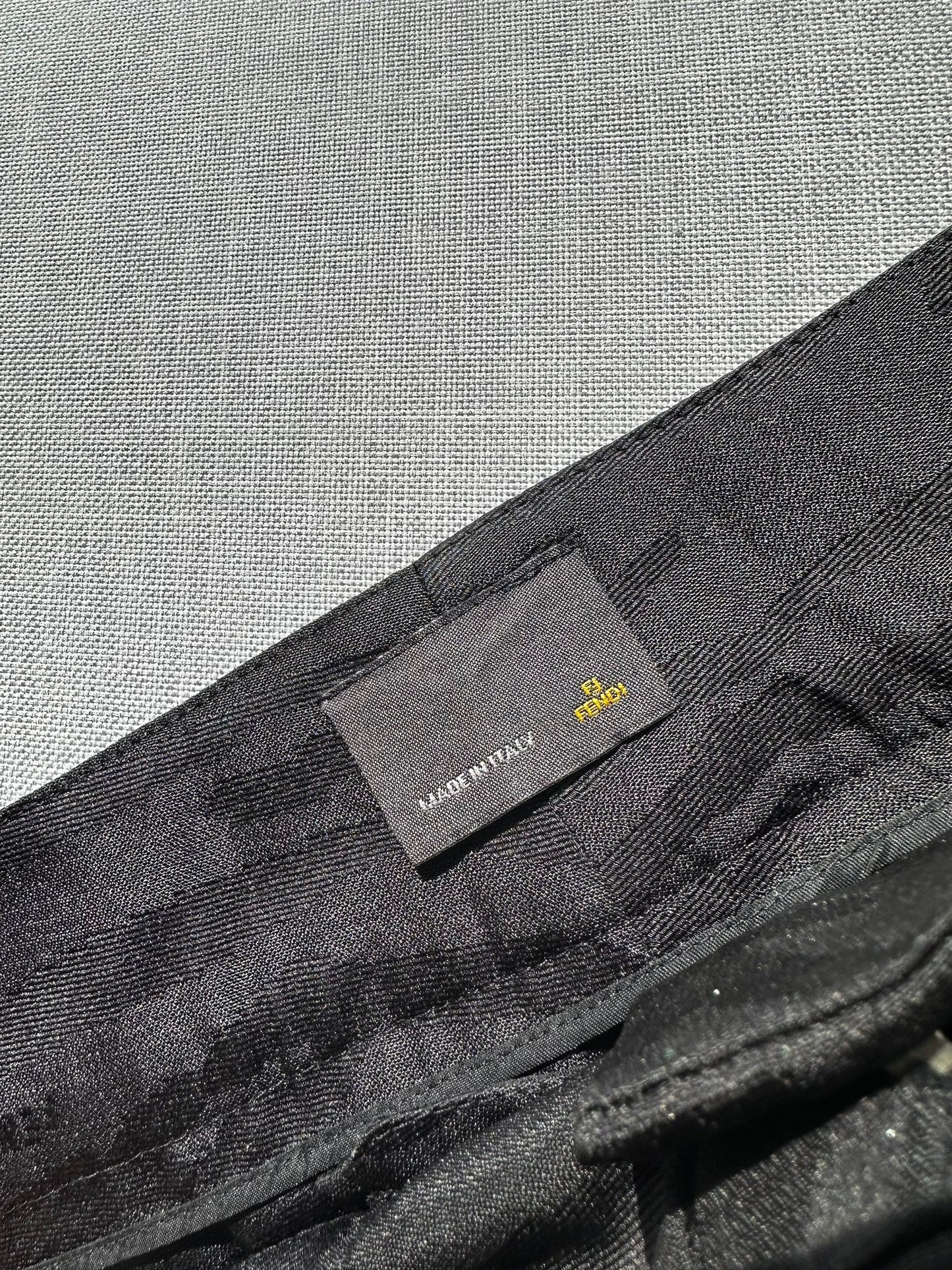 Pantaloni Fendi Vintage stampa zebra