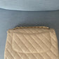Chanel Jumbo caviar beige