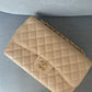 Chanel Jumbo caviar beige