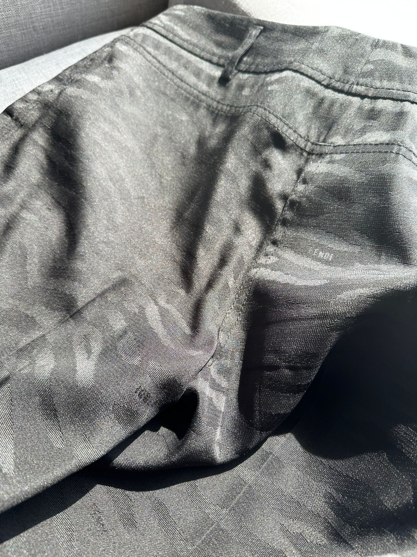 Pantaloni Fendi Vintage stampa zebra