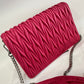 Miu miu matelassè fucsia