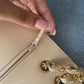 Chanel Jumbo caviar beige