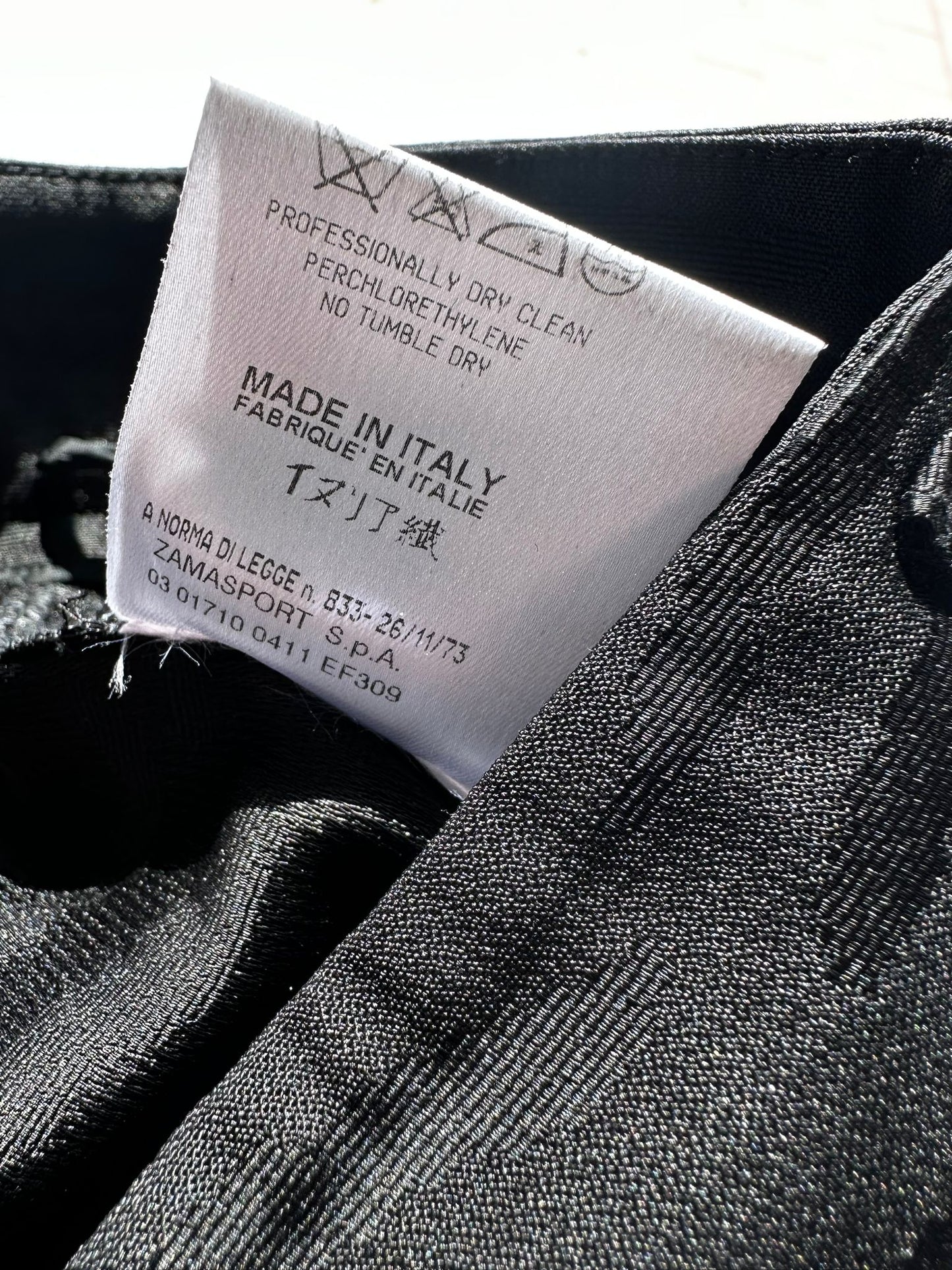 Pantaloni Fendi Vintage stampa zebra