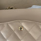 Chanel Jumbo caviar beige