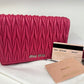 Miu miu matelassè fucsia