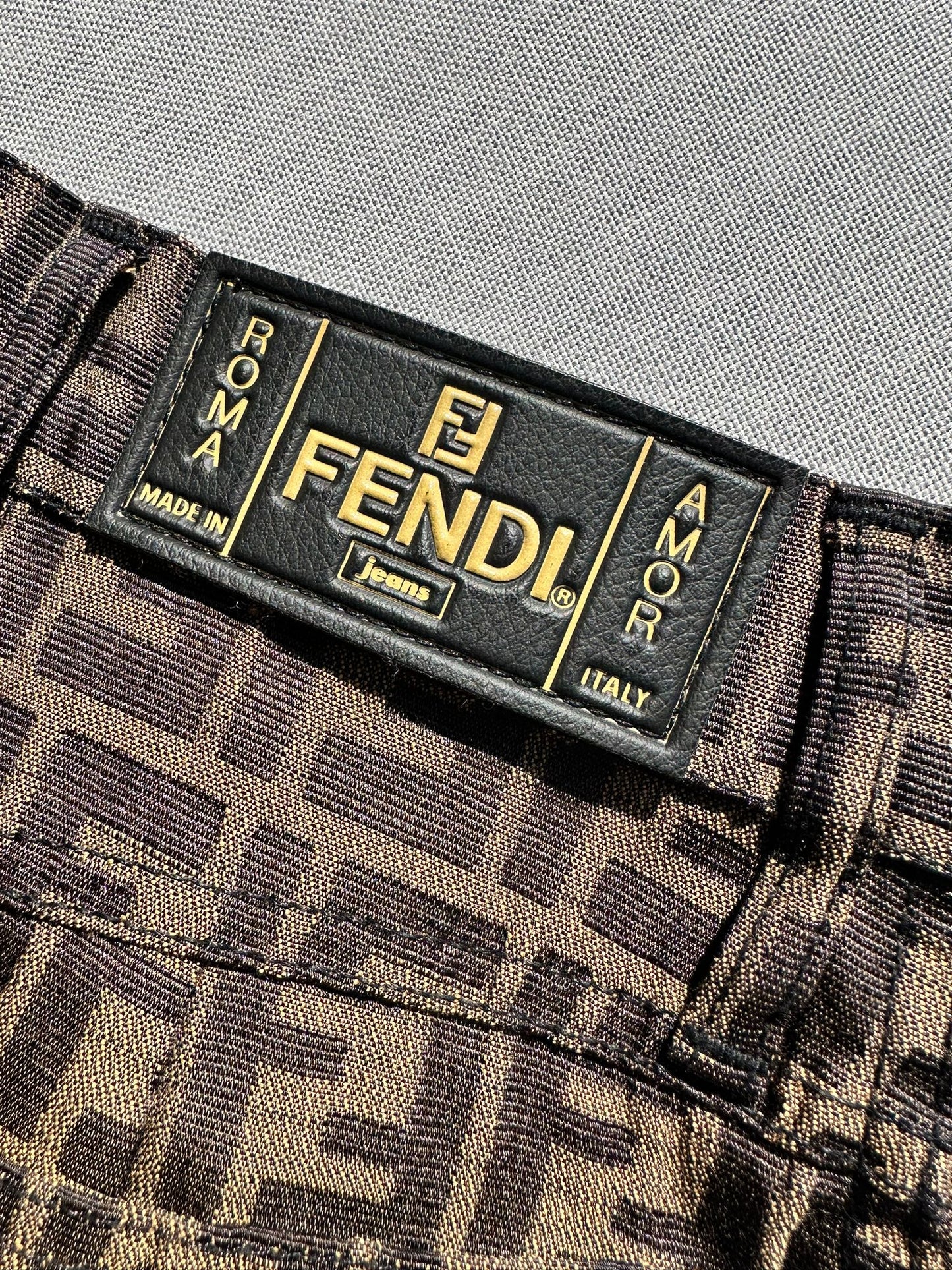 Gonna Fendi monogram