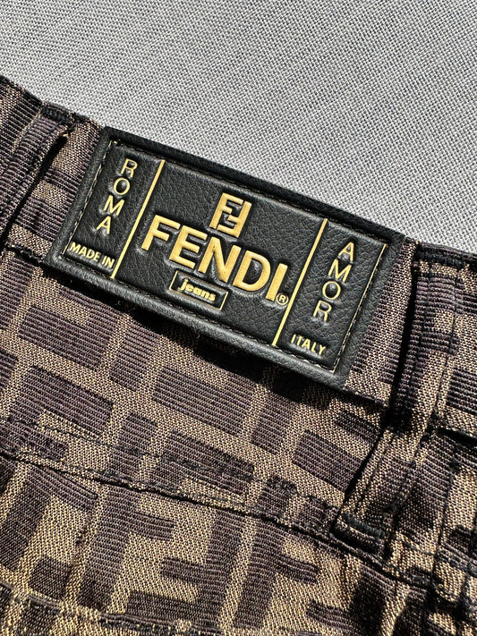 Gonna Fendi monogram