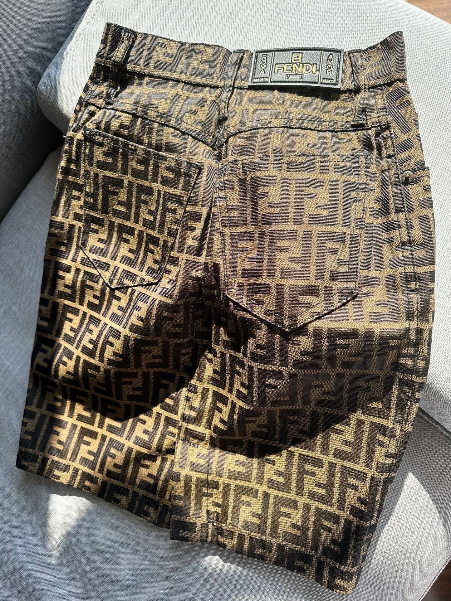 Gonna Fendi monogram