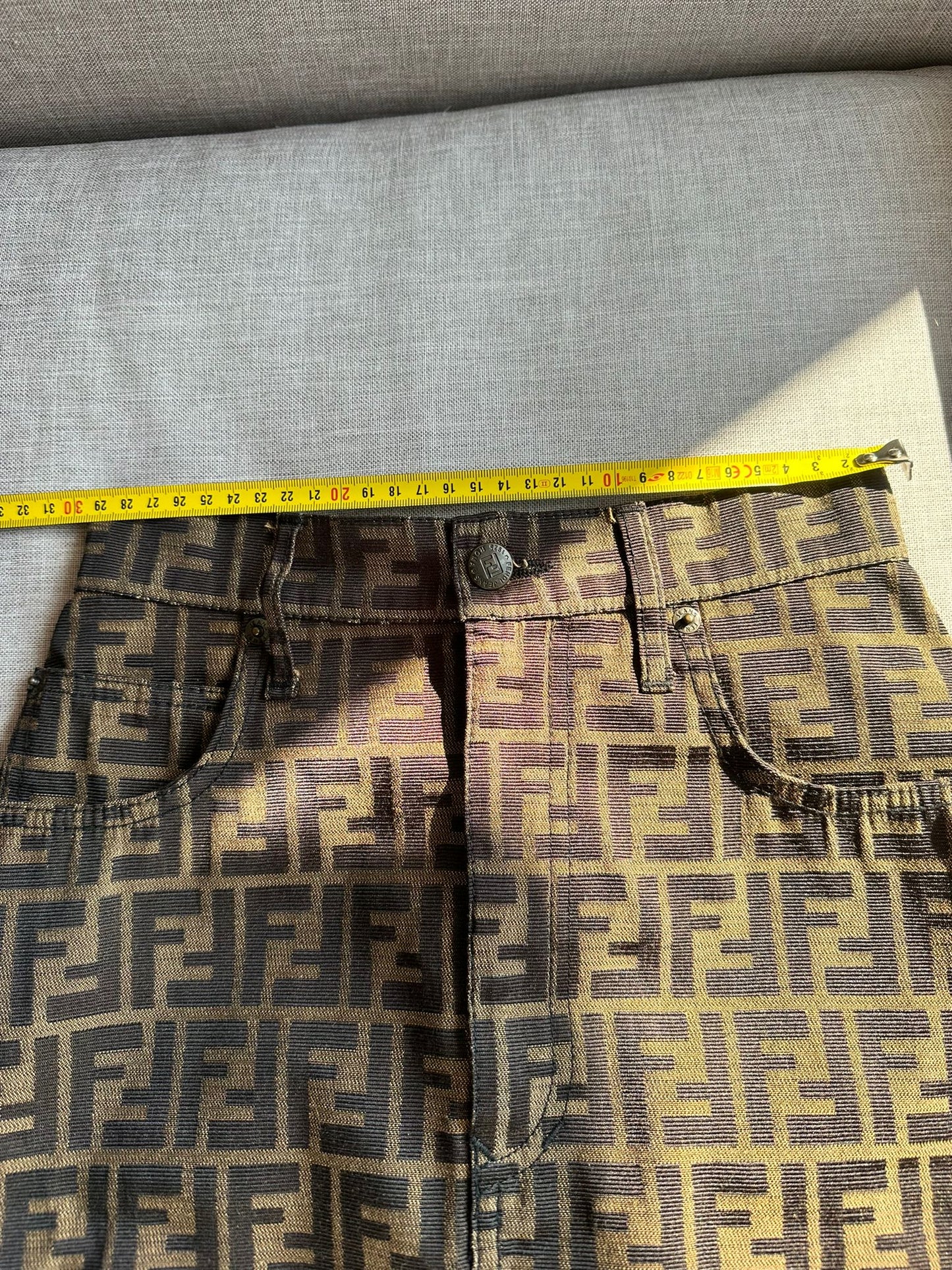 Gonna Fendi monogram