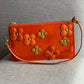 Vintage Louis Vuitton Vernis Flower Lexington Orange
