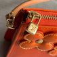 Vintage Louis Vuitton Vernis Flower Lexington Orange
